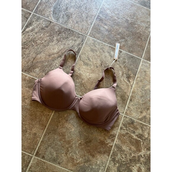 Skims Fits Everybody T-shirt Demi Bra Jasper 40C - Picture 2 of 8